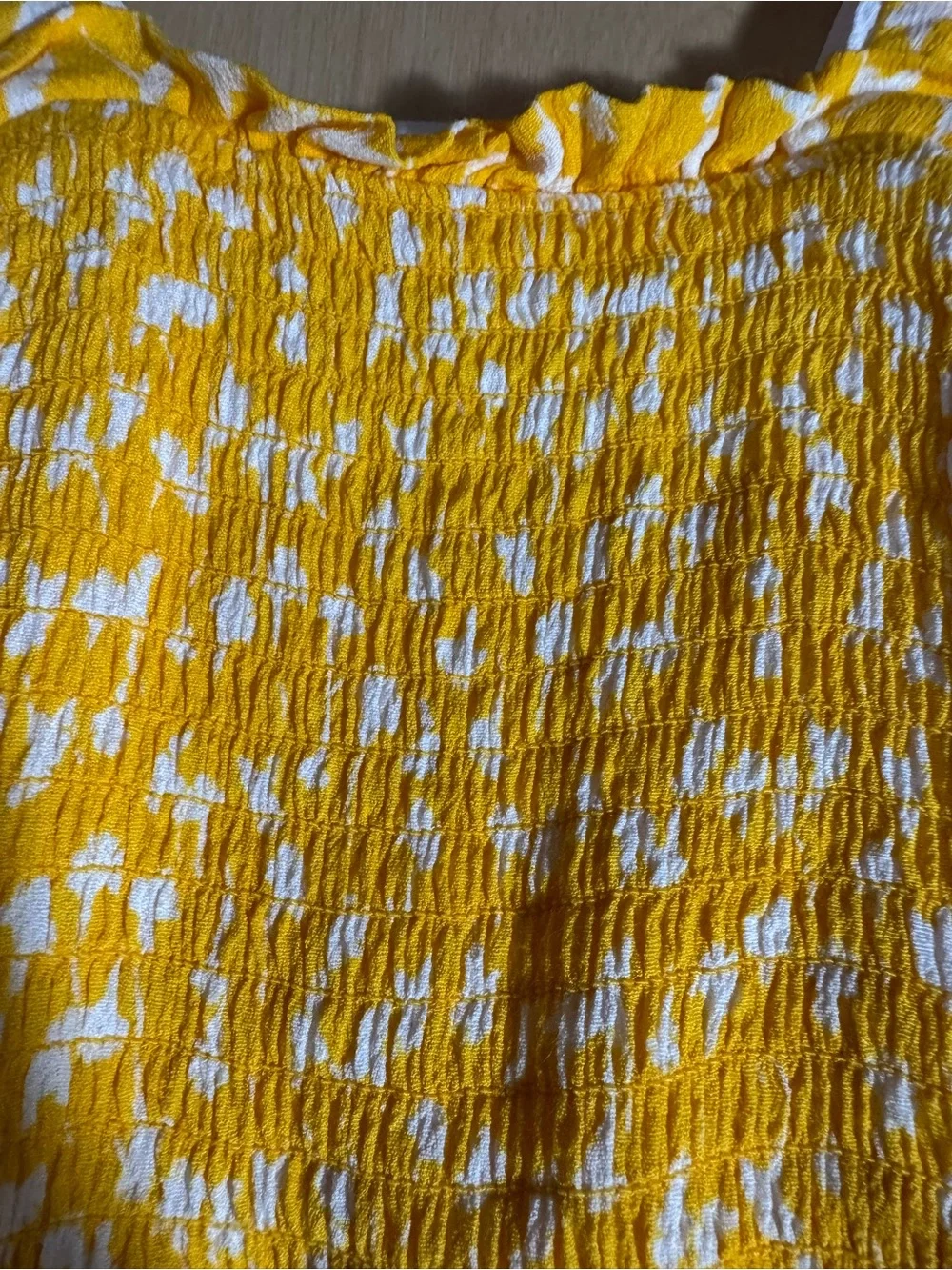 Diane Von Furstenberg Yellow Floral Tie-Shoulder Sundress for Girls Size 4T